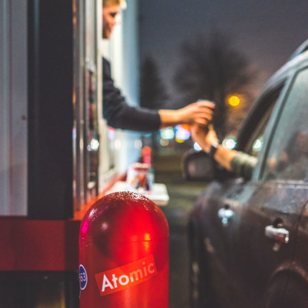 atomic coffee then at mb johnson park.